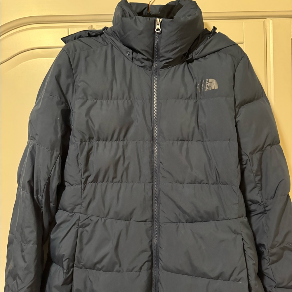 NWOT North Face Metropolis Down Jacket Women’s Size XL - Blue - Picture 9 of 10